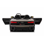 Elektrické autíčko Audi Spyder R8 LIFT STRONG - 200W 24V - dvojmiestne - sivé